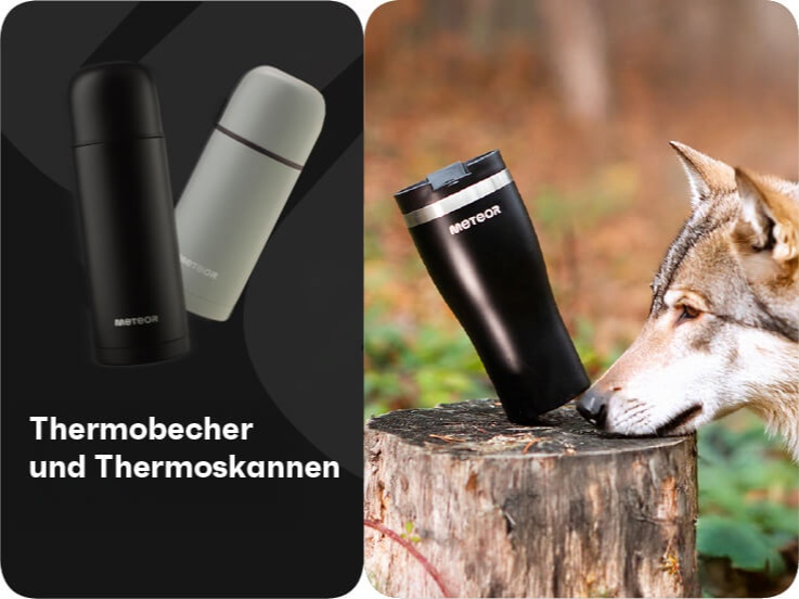 Thermobecher und Thermoskannen