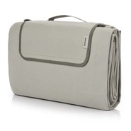 Picknickdecke Meteor 2XL 200x200 cm grau-beige