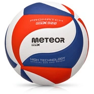 Meteor Max900 Volleyball blau/rot/weiß