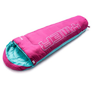 Schlafsack Meteor Ymer mint/fuchsia