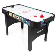 Airhockeytisch Meteor schwarz/blau