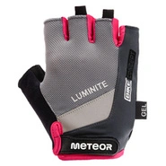 Radsporthandschuhe Meteor Gel GX34 XXL grau/rosa