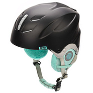 Skihelm Meteor Lumi S 53-55 cm mint/schwarz