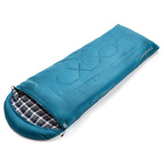 Schlafsack Meteor Timber Baumwolle blau