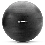 Fitnessball Meteor 75 cm schwarz