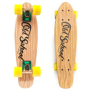 Skateboard Meteor Mehrfarbig Alte Schule