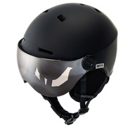 Skihelm Meteor Falven L 58-61 cm schwarz