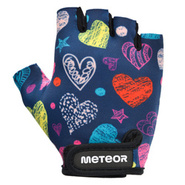 Fahrradhandschuhe Meteor Kids M Hearts