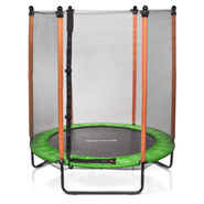 Trampolin für Kinder Meteor TRP-60 140 cm orange/grün