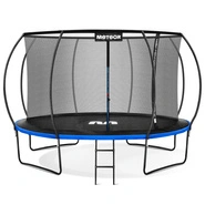 Trampolin Meteor TRP-12ft 365 cm blau