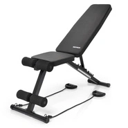 Trainingsbank Meteor verstellbar, bis 200 kg, mit Expandern