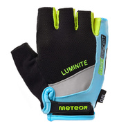 Fahrradhandschuhe Meteor Gel GX38 XXS blau-grün