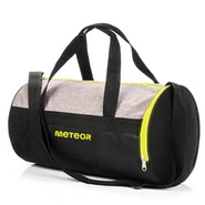 Meteor Siggy Fitnesstasche 25 l grau melange/neongrün