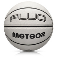 Basketball Meteor Ghost Weiß/neon blau 7