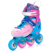 Inlineskates Meteor M 34-37 Loky pink/blau
