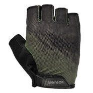 Fahrradhandschuhe Meteor MX21 S schwarz/dunkelgrün