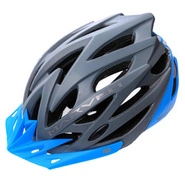 Fahrradhelm Meteor Marven L 58-61 cm grau/blau