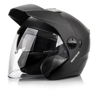 Motorradhelm Meteor Hekato M 57-58 cm schwarz