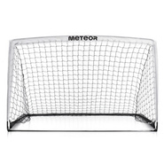 Fußballtor Meteor 120x76x76 cm schwarz/weiß