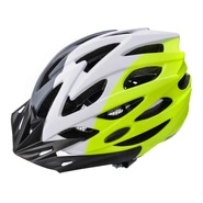 Fahrradhelm Meteor Marven M 55-58 cm grau/weiß/limonium