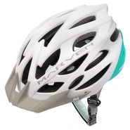Fahrradhelm Meteor Marven S 52-56 cm weiß/mint
