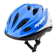 Kinderfahrradhelm Meteor KS07 S 48-52 cm Apper blau