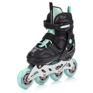 Inlineskates Meteor M 34-37 Urbo schwarz/minzfarben