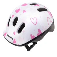 Kinderfahrradhelm Meteor MV6-2 S 48-52 cm Hearts