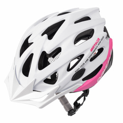 Fahrradhelm Meteor MV29 Drizzle L 58-61 cm weiß/pink