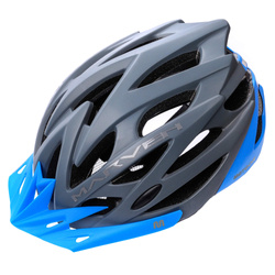 Fahrradhelm Meteor Marven L 58-61 cm grau/blau