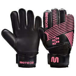 Meteor Catch goalkeeper gloves 4 black/pink