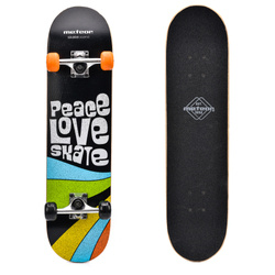 Meteor Peace Holzskateboard grün