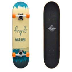 Meteor Wild Line Holz-Skateboard