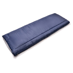 Schlafsack Meteor Freedom navy blau/grau 195x72 cm