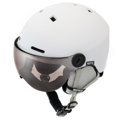 Skihelm Meteor Falven L 58-61 cm weiss