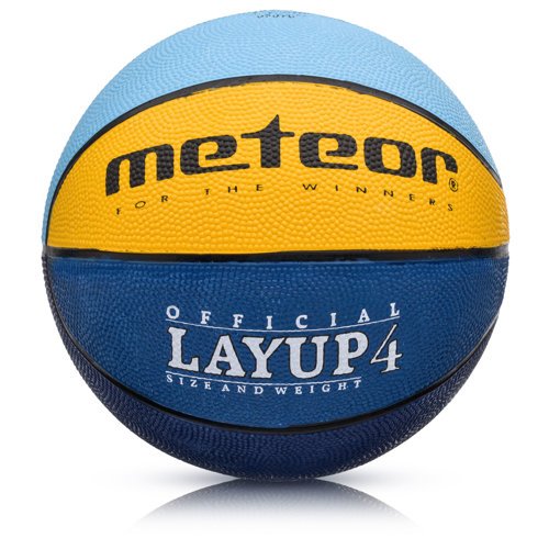 Basketball Meteor Layup 4 blau/gelb/blau