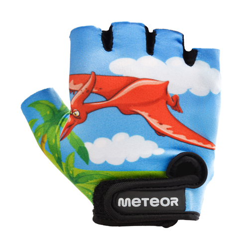 Fahrradhandschuhe Meteor Kids XS Dinosaurier