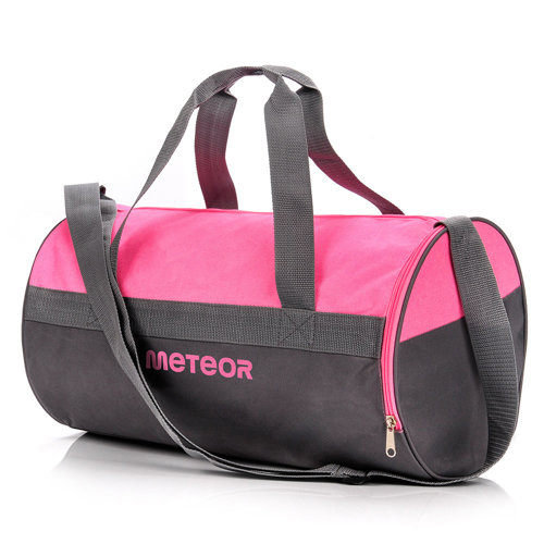 Fitness-Tasche Meteor Siggy 25 l rosa/grau