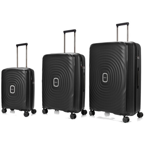 Koffer SwissBags Echo set schwarz