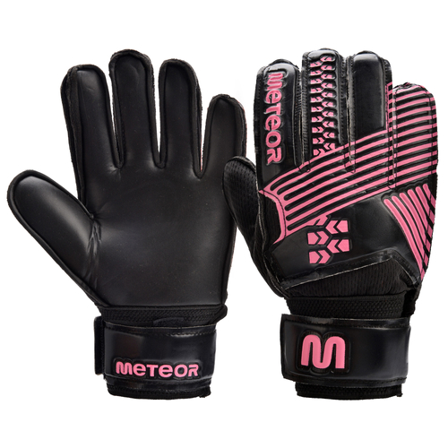 Meteor Catch goalkeeper gloves 8 black/pink