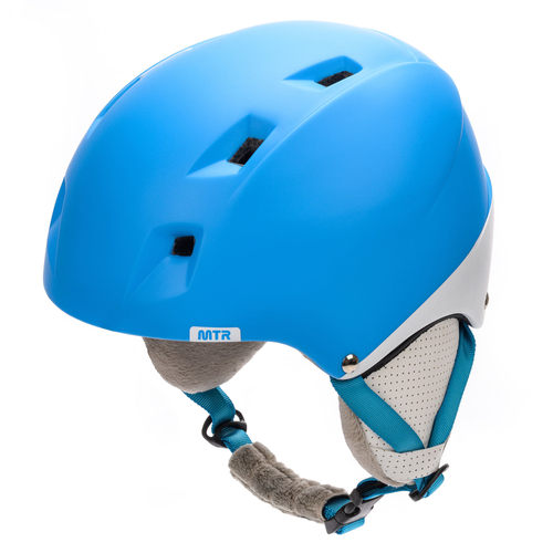 Skihelm Meteor Kiona M blau/weiss 55-58cm