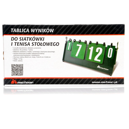 Meteor-Anzeigetafelzähler für die Spiele NR1-30