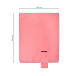 Picknickdecke Meteor 150x190 cm pink