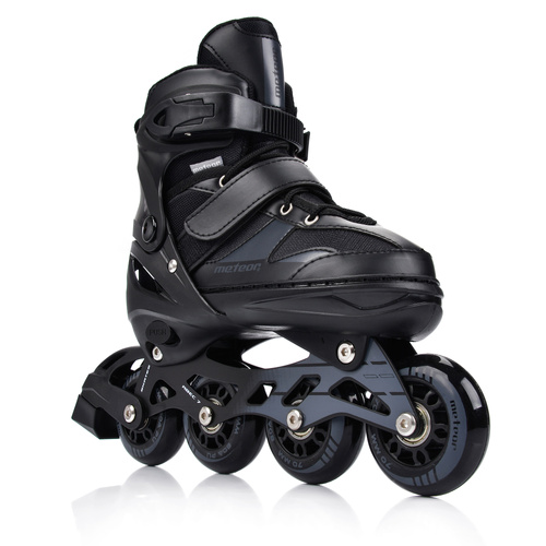 Meteor Rollerskates M 34-37 schwarz