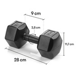 Zementhantelset 2x5 kg Meteor