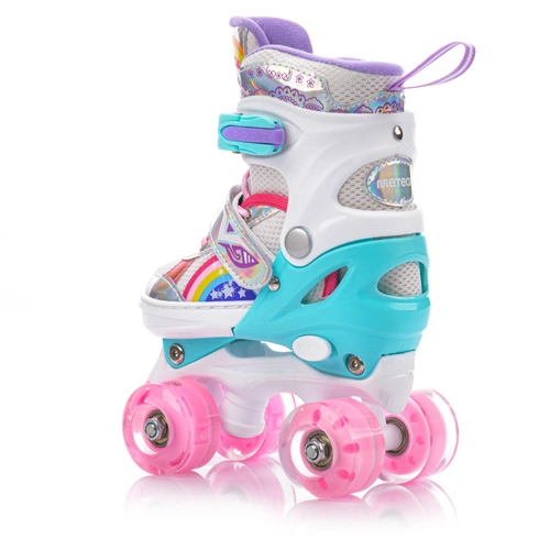Meteor Rainbow Rollschuhe XS 25-28