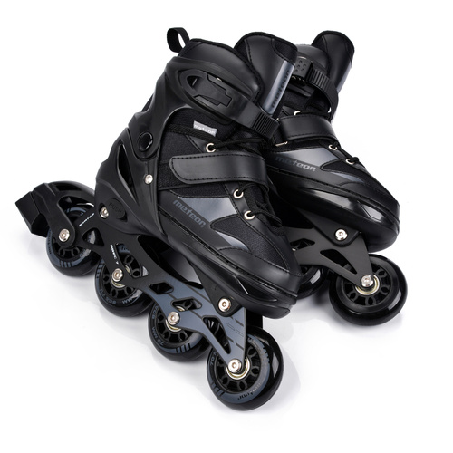 Meteor Rollerskates M 34-37 schwarz
