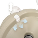 Tragbare Toilette Meteor 20 l CHH- 5020TD