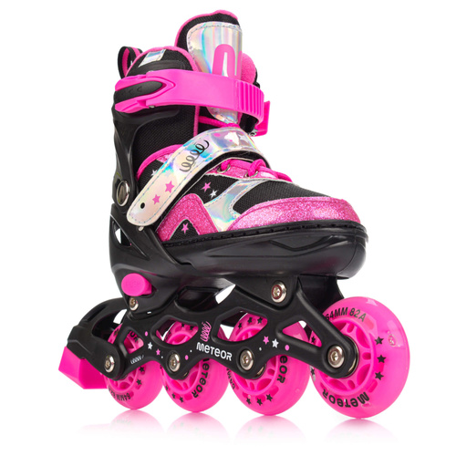 Inlineskates 4-in-1 Meteor für Kinder S 30-33 Metro