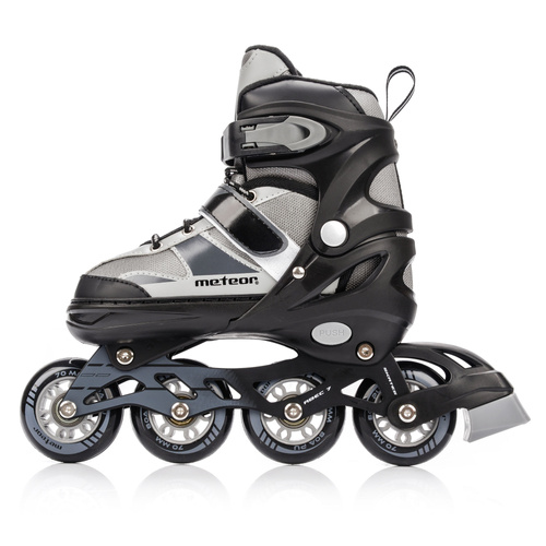 Meteor Rollerskates S 30-33 grau
